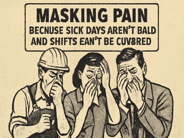 Working Injured: Taking Ibuprofen Through Shift Because You Can't Afford to Miss