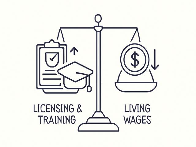 Three Certifications Required, Still Earning Less Than Retail